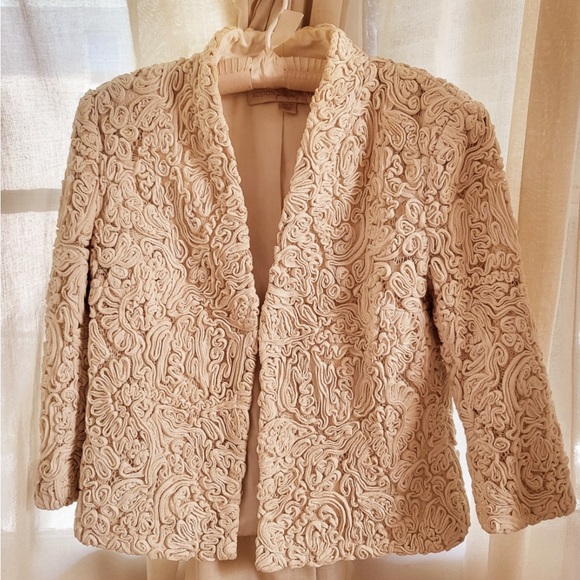 Boston Proper Jackets & Blazers - Boston Proper Barely Worn Lace  Off White -Jacket 10